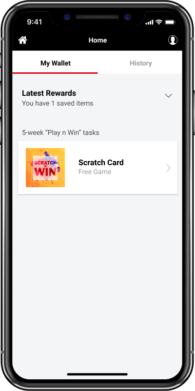 Scratch the Card Gamification
