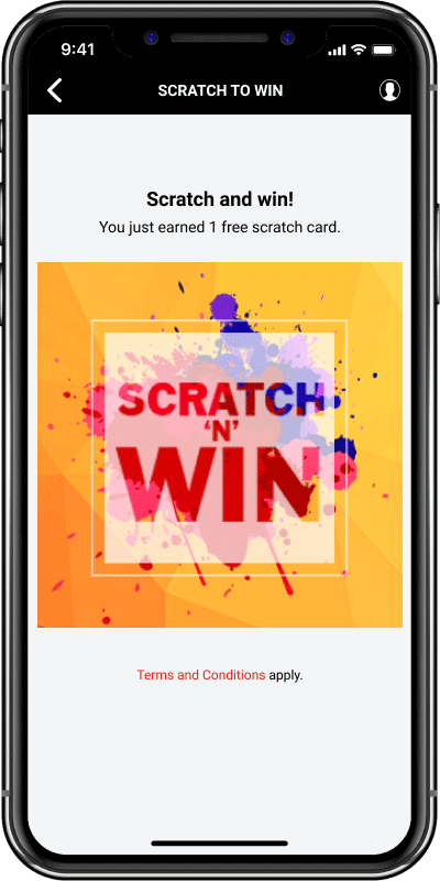 Scratch the Card Gamification